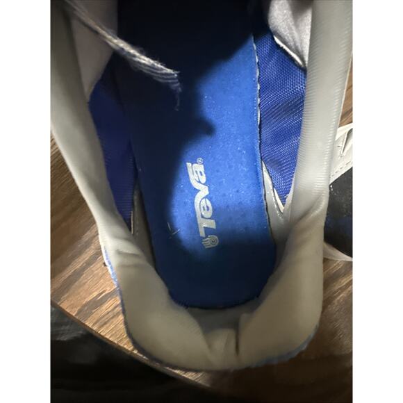 Teva Amphibious Hiking Shoes Men’s 12 Blue Black Reflective - Picture 13 of 13